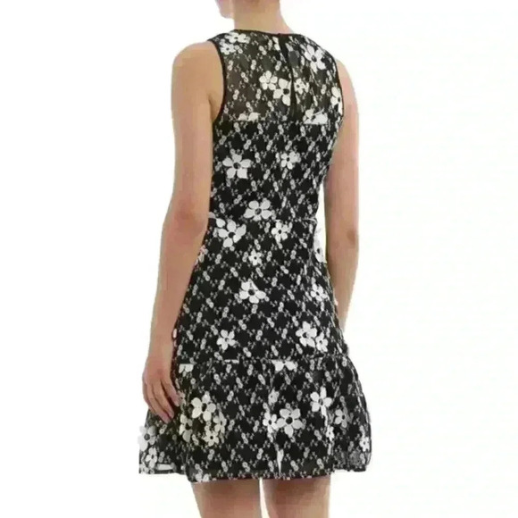 MICHAEL KORS Flower Embroidery Sleeveless Dress Size 0 - Picture 2 of 13